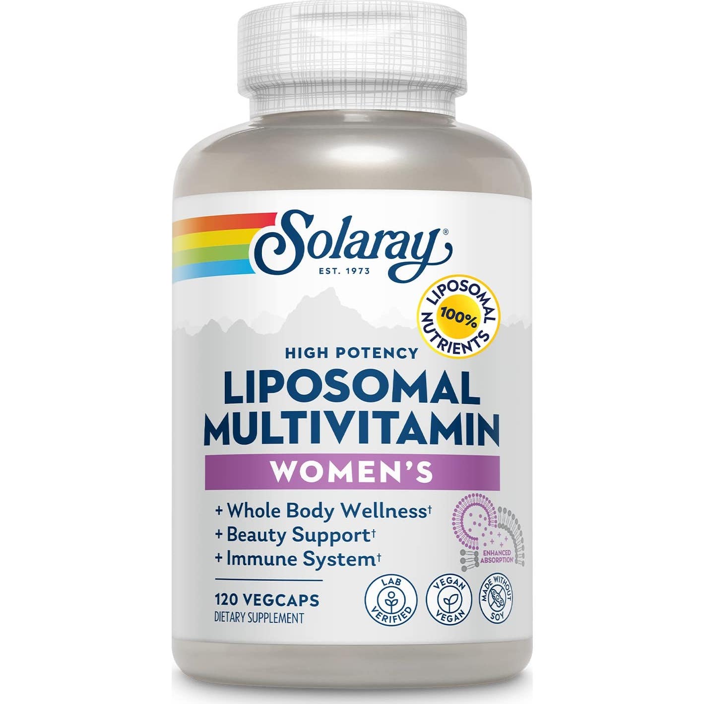 Solaray Liposomal Multivitamin Mujer 60caps
