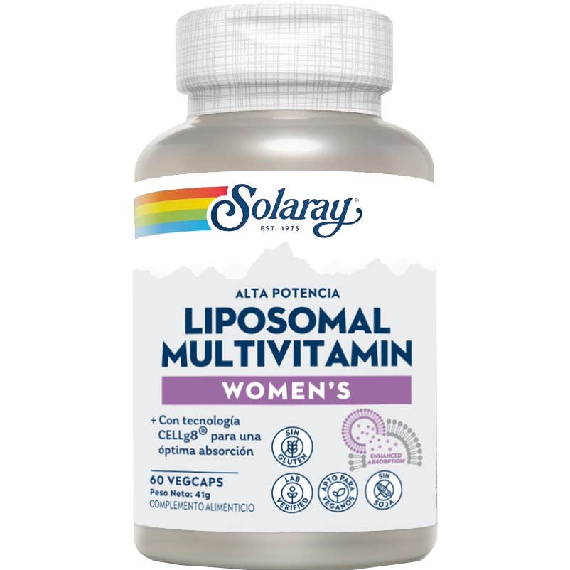 Solaray Liposomal Multivitamin Mujer 60 caps