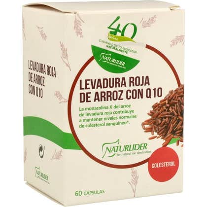 Naturlider Levadura Roja de Arroz con Q10 60 caps