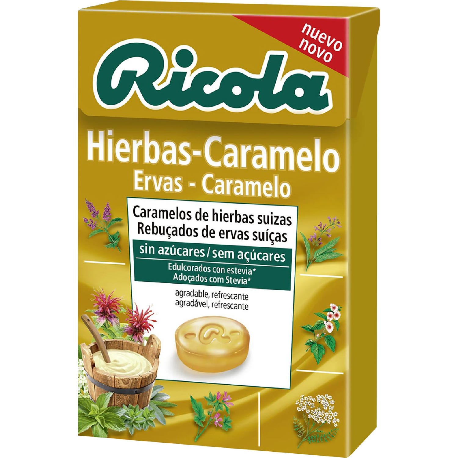 Ricola Hierbas - Caramelo Sin Azúcar 50g