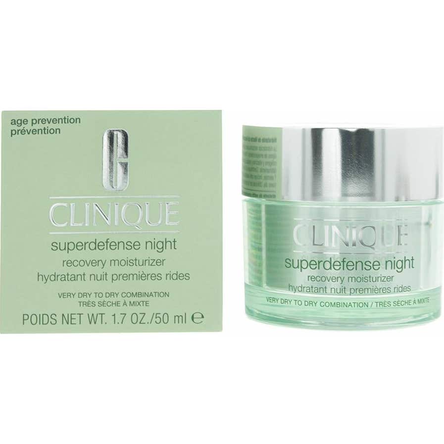 Clinique Superdefense Night Recovery Moisturizer 1/2 Crema 50ml
