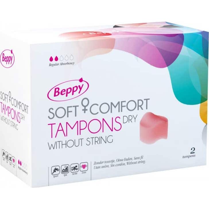 Beppy Tampones Secos Soft Comfort Sin Tiras 2 uds