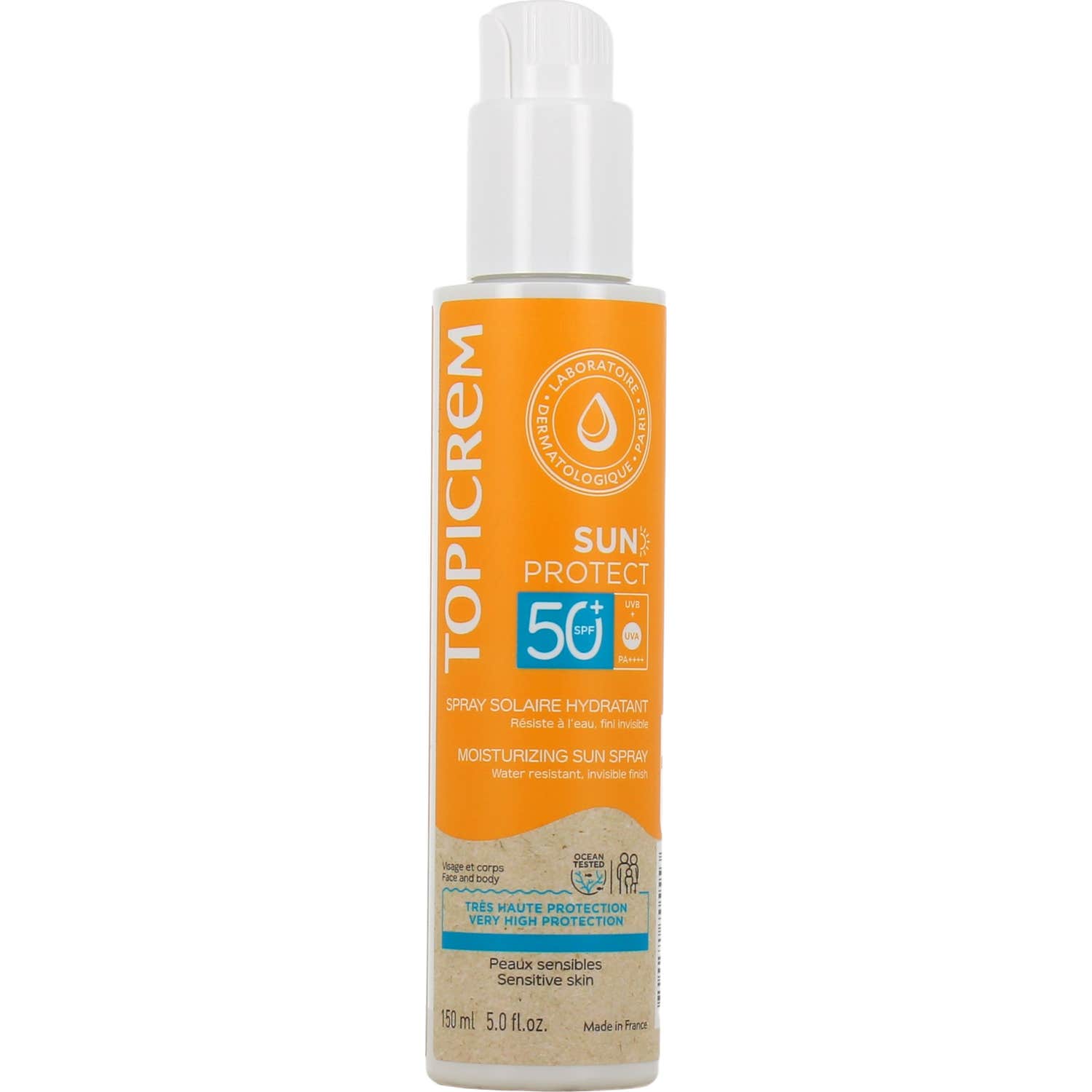 Topicrem Sun Protect Spf50+ Spray Solar Hidratante 150ml