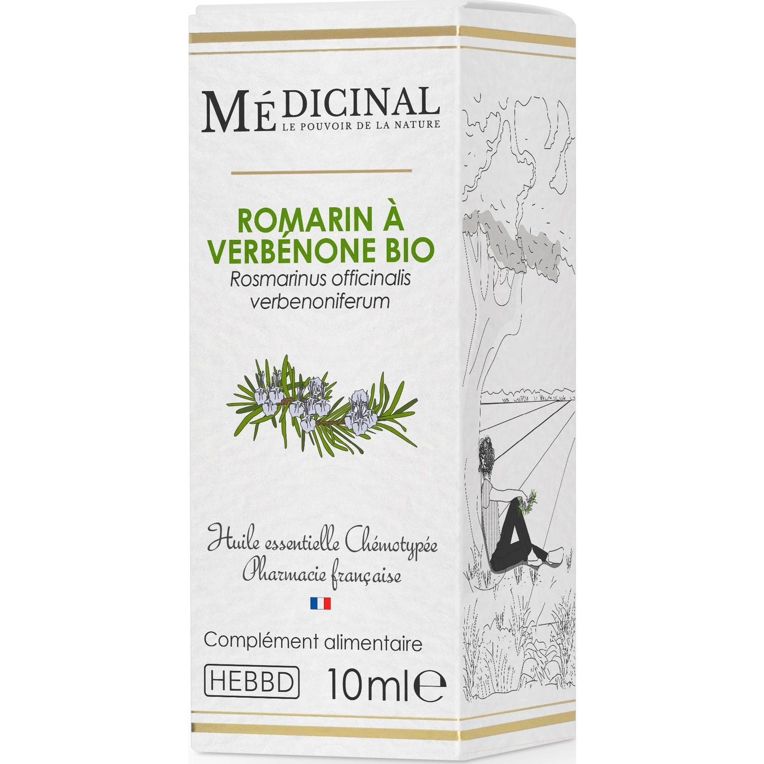 Mediprix Aceite Esencial Medicinal de Romero Verbenona 10ml