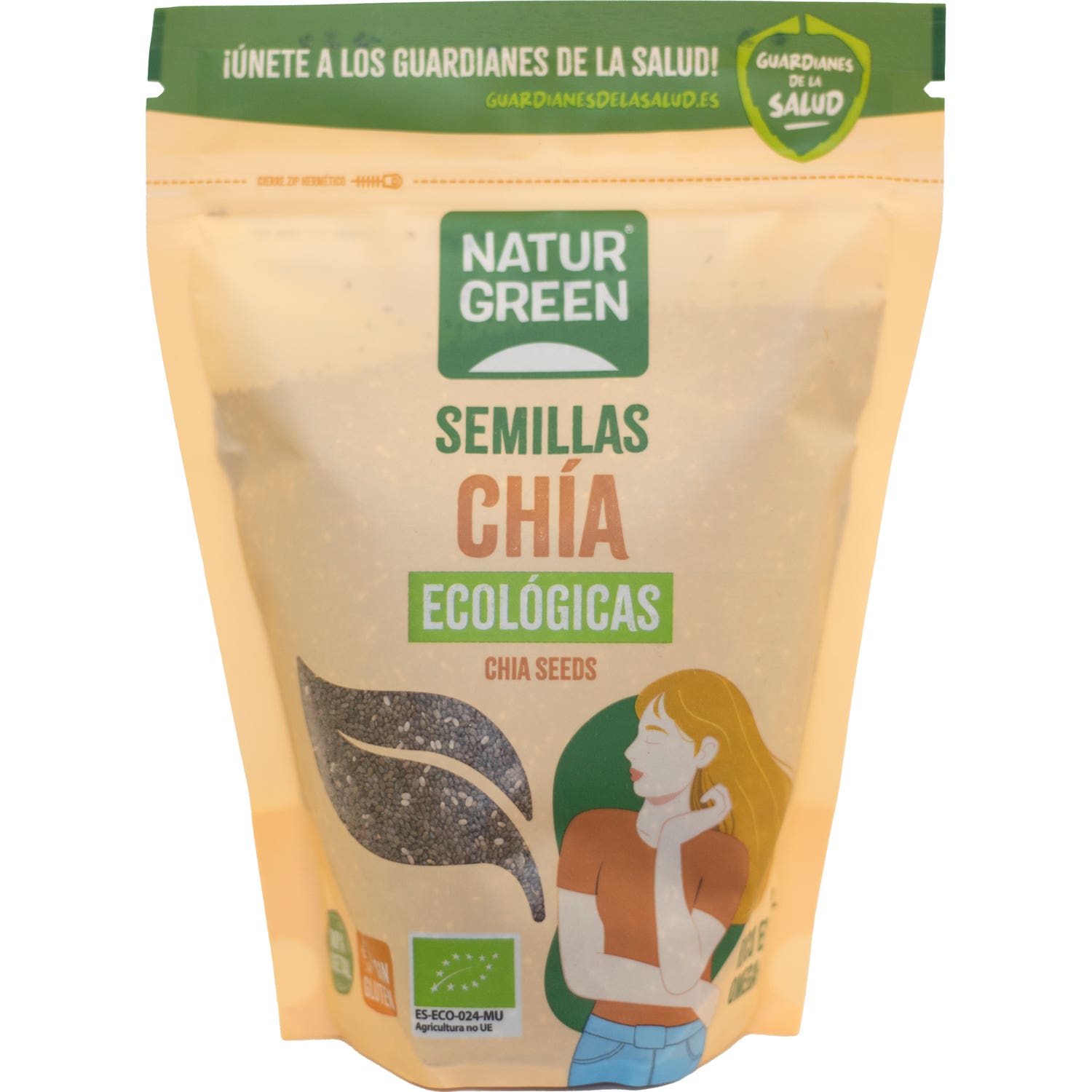 Naturgreen Semillas De Chía Ecológicas 500 G
