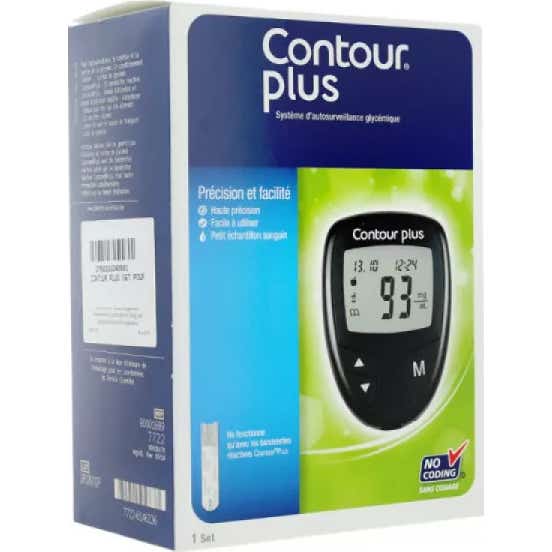 Contour Plus Set para Lector de Glucemia