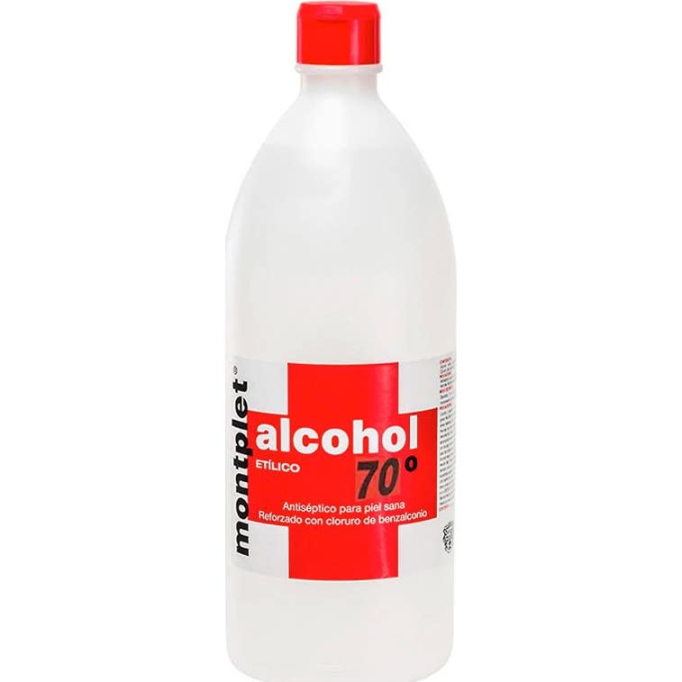 Montplet Alcohol Etílico 70º 1000 ml