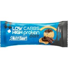 Barritas Low Carbs Nutrisport Exp. + 16 Und. - Chocolate-Galleta