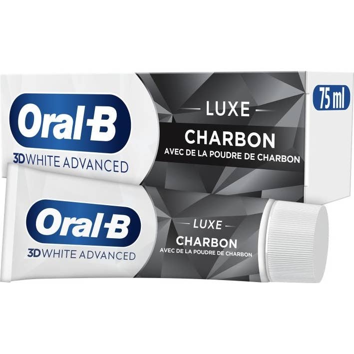 Oral-B 3D White Carbón Dentífrico 75ml