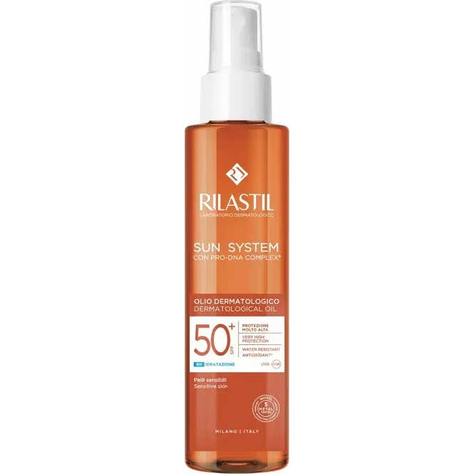 Rilastil Sun System Olio Dermatologico SPF50+ 200 ml