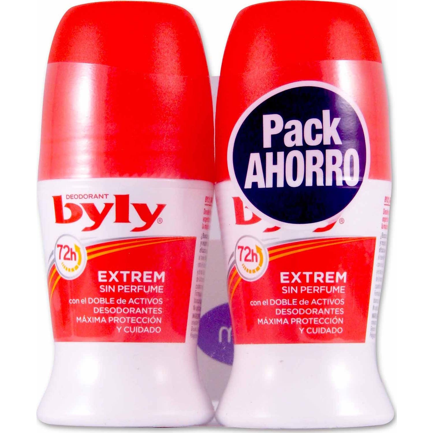 Byly Extrem 72H Desodorante Roll-On 2x50ml