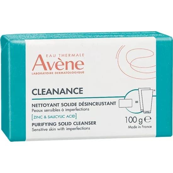 Avène Cleanance Pan Limpiador Sólido Desincrustante 100 gr