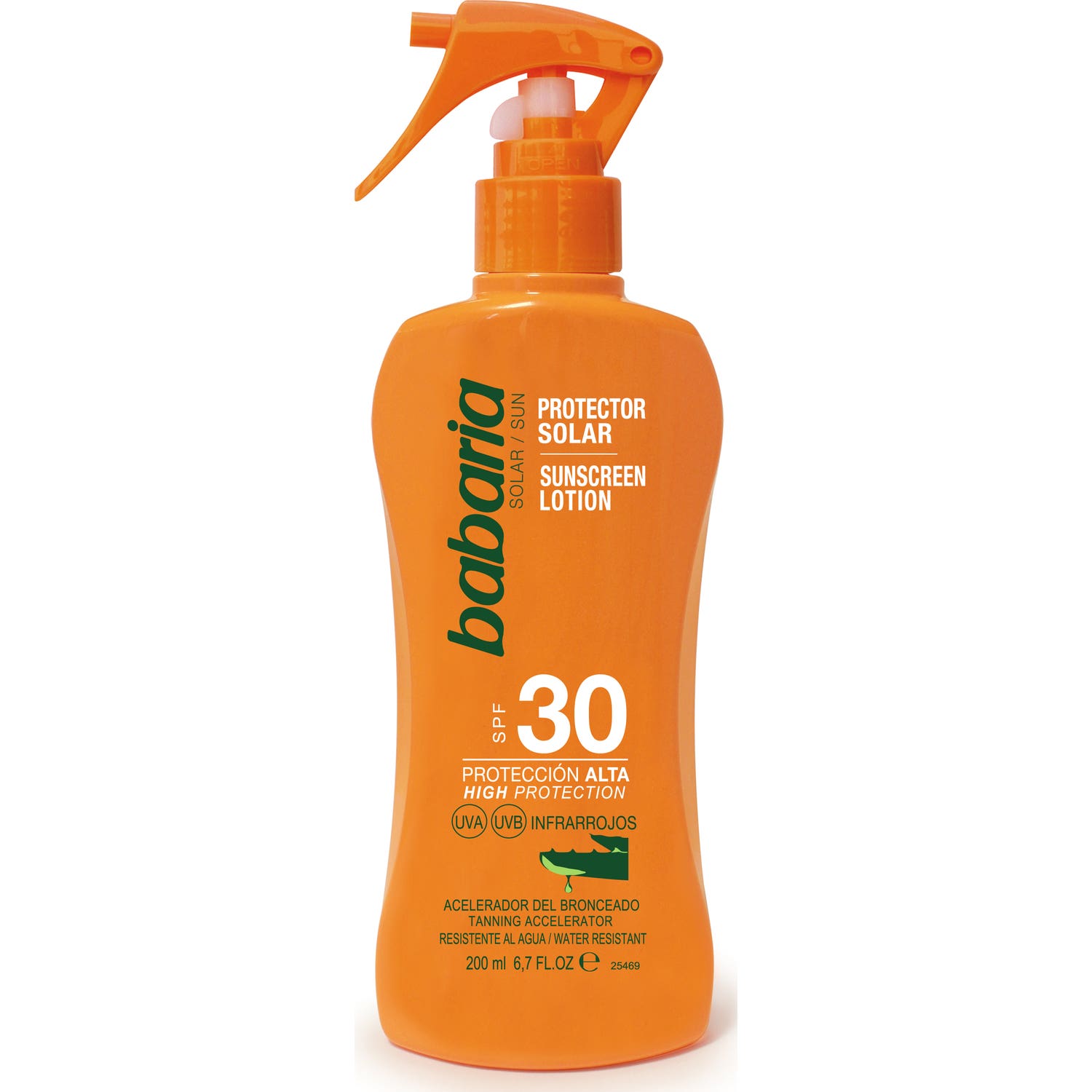 Babaria Aloe Vera Loción Corporal SPF30+ 200ml