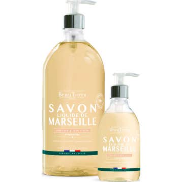 Beauterra Jabón de Marsella Flor de Algodón 300 ml