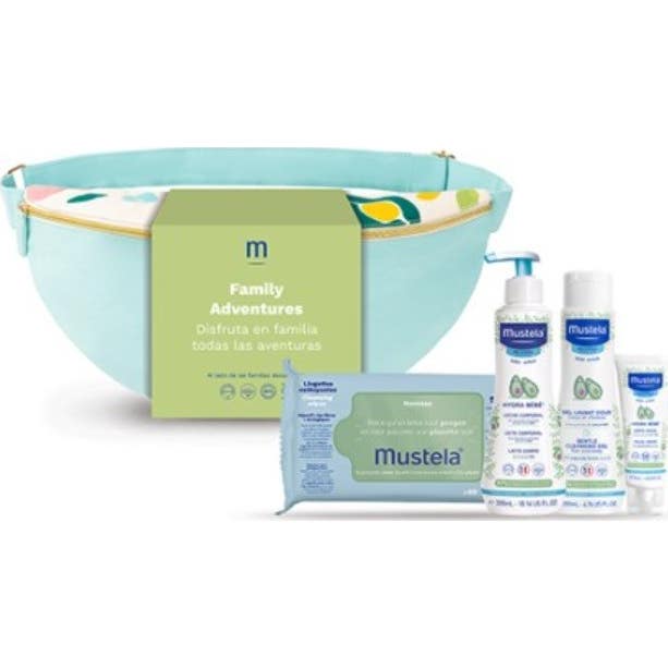 Mustela Kit Family Adventures Bandolera Azul
