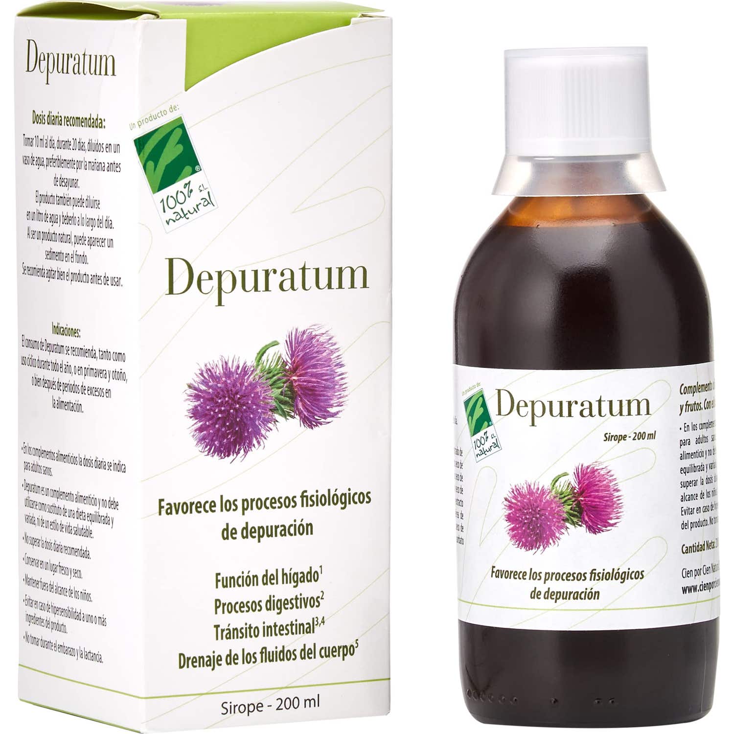 100% Natural Depuratum 200 ml