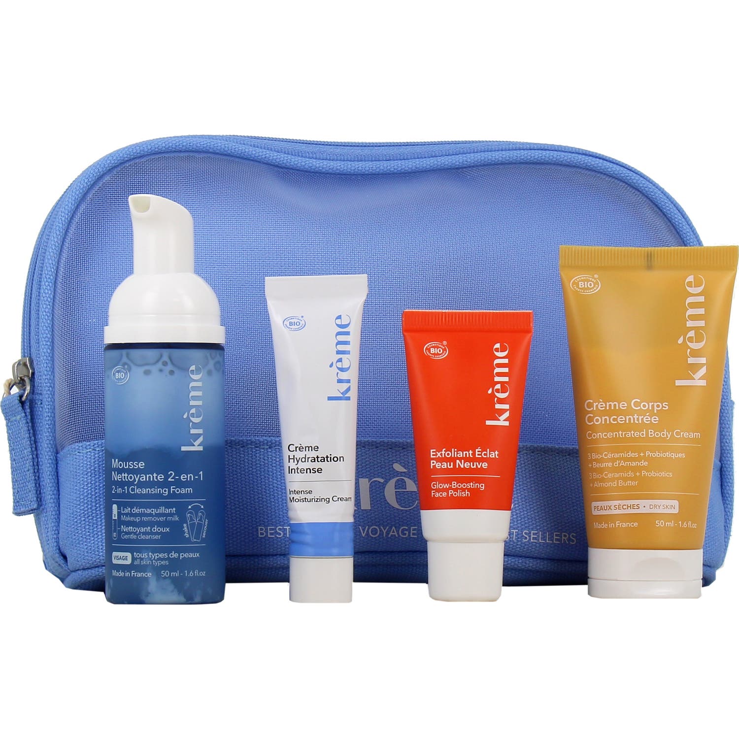 Krème Neceser Set Best Sellers Viaje