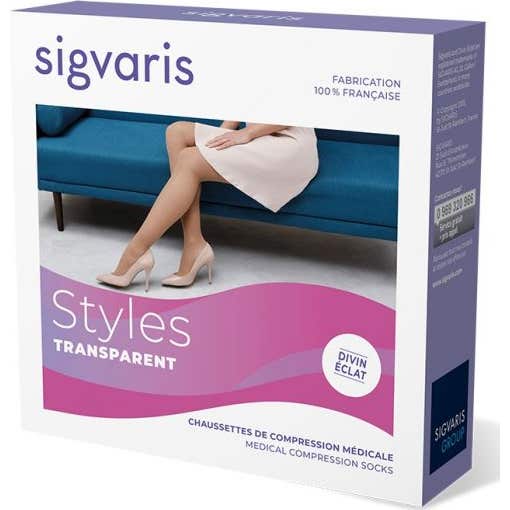 Sigvaris 2 Styles Collant Transparent Nuit M 1 ud