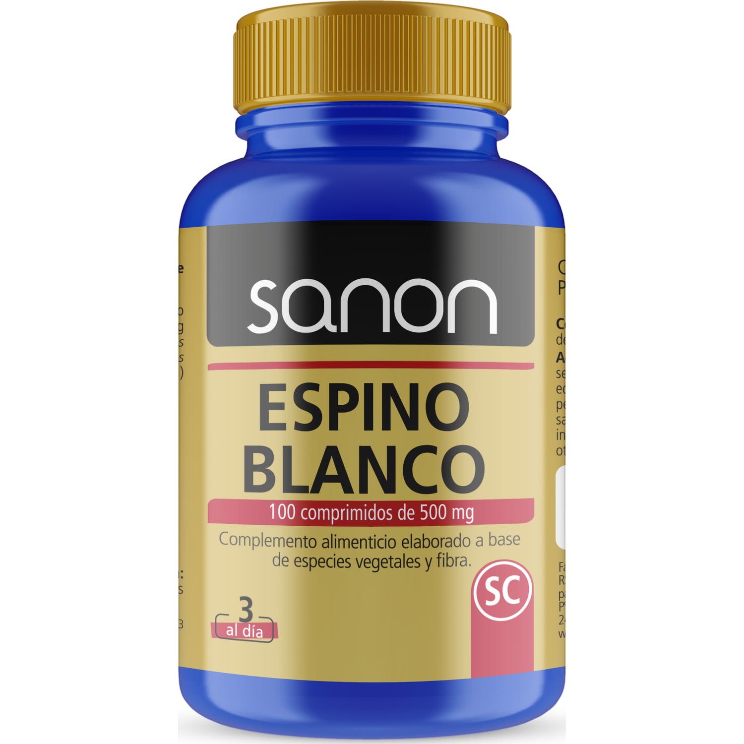 Sanon Espino Blanco 100comp
