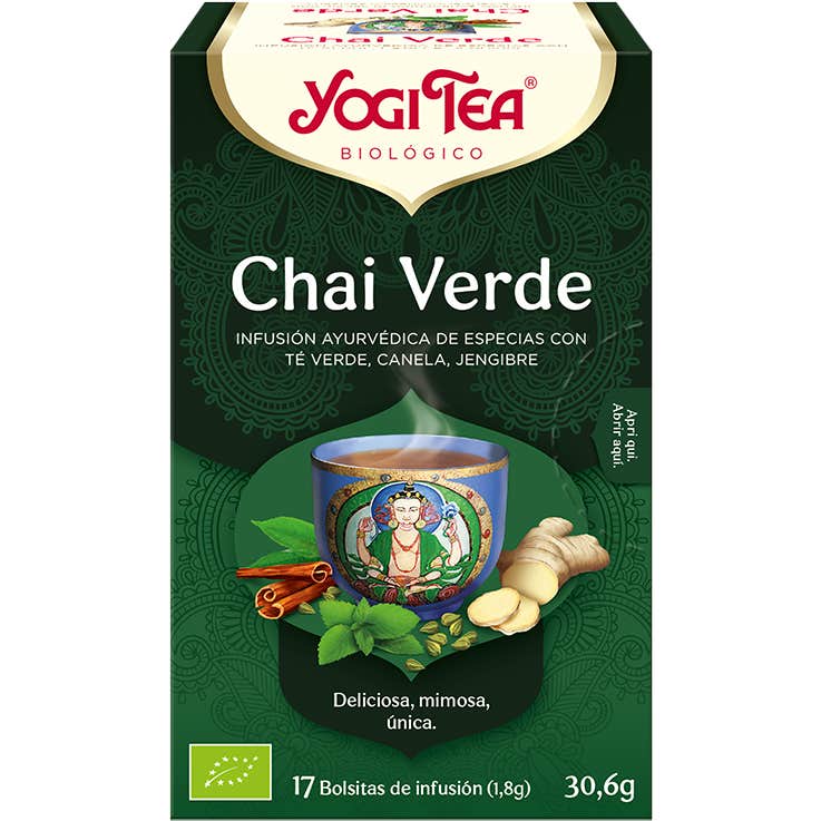 Yogi Tea chai verde 17 bolsas