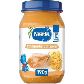 Nestlé Espaguetis con Pollo +10 M 190 g