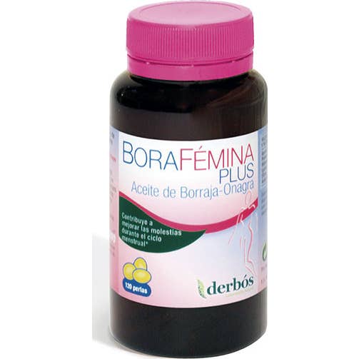 Derbós Borafémina Plus 120 Perlas De 725,88 Mg Derbos - Imagen 2