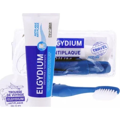 Elgydium Pack Estuche de Viaje Anti-Placa