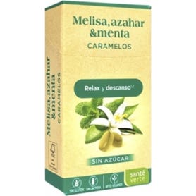 Santé Verte Caramelos Menta con Melisa y Azahar Bio 35g