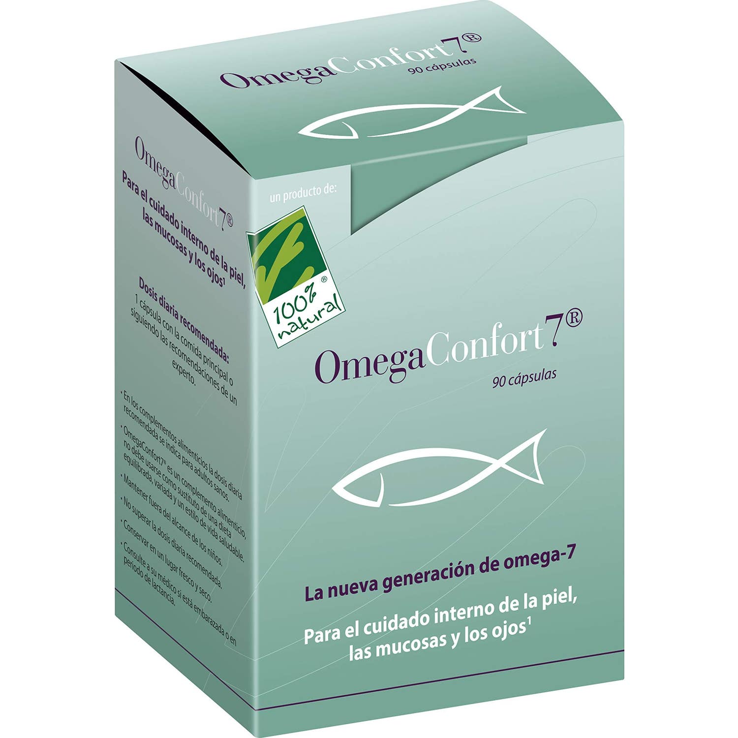 Cien Por Cien Natural 100% Natural Omegaconfort 7 90 Caps