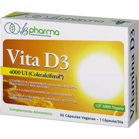 Lb Pharma Vita D3 30 Caps