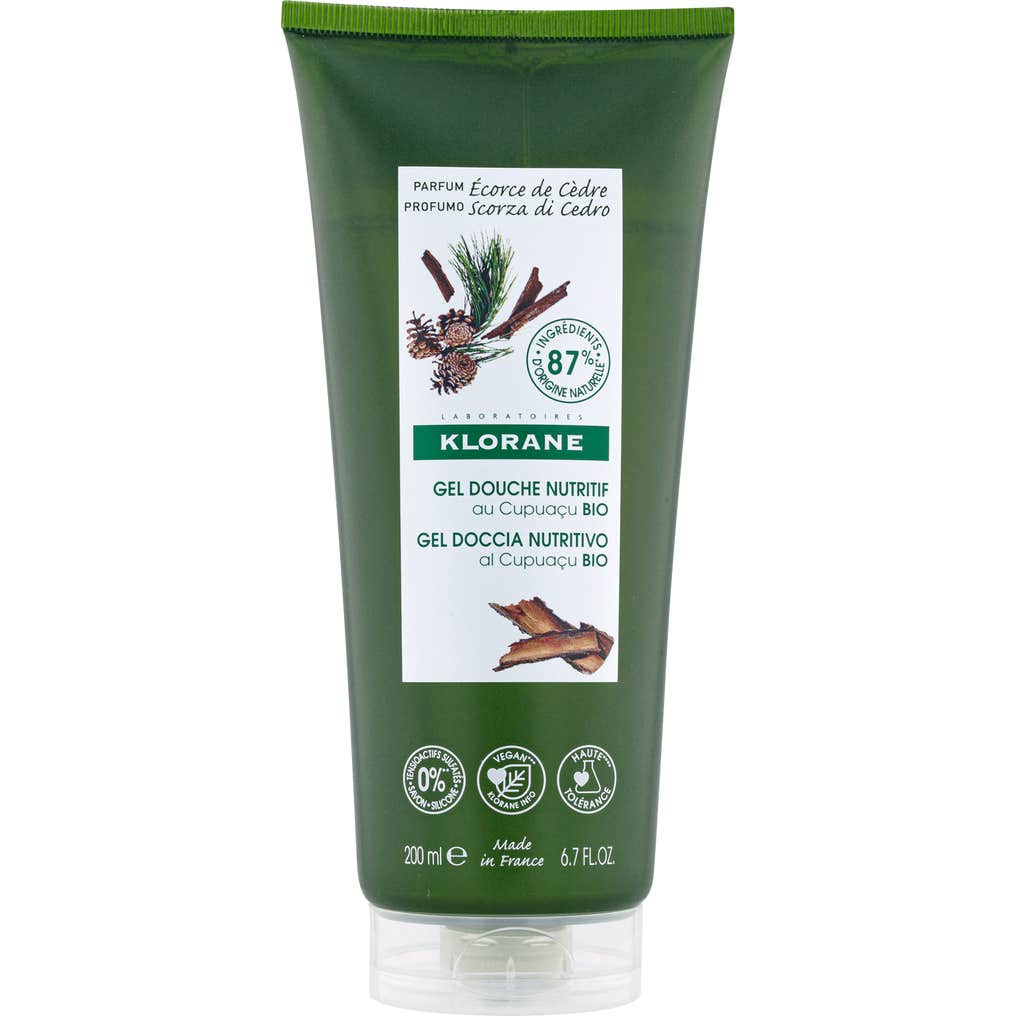 Klorane Gel de ducha de cedro 200ml