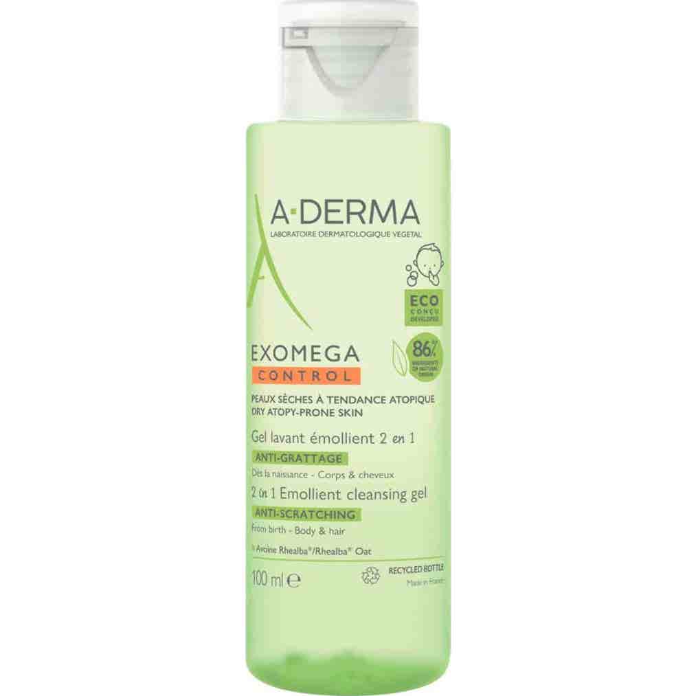 Exomega Control gel Limpiador Emoliente 2-En-1 100 ml