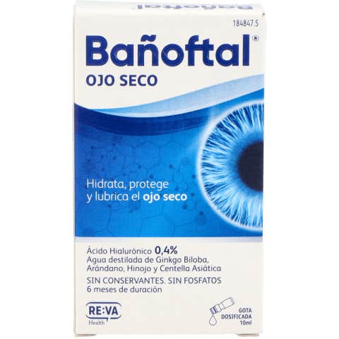 Bañoftal Multidosis Ojo Seco 0,4% 10ml