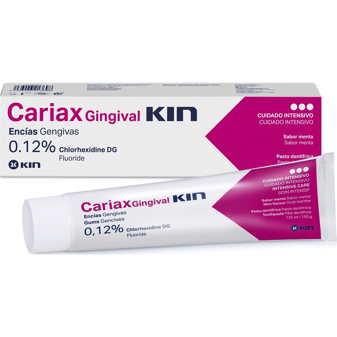 Kin Cariax Gingival Pasta Dentífrica 125ml