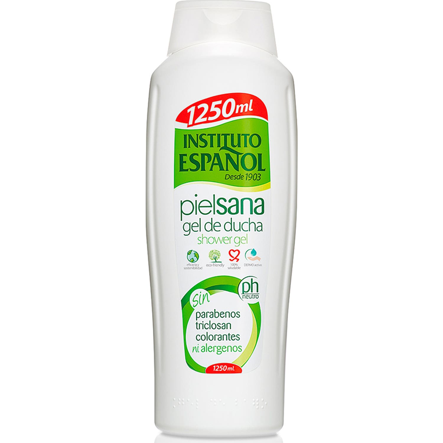 Instituto Español Gel De Ducha Piel Sana 1250 Ml - Imagen 3