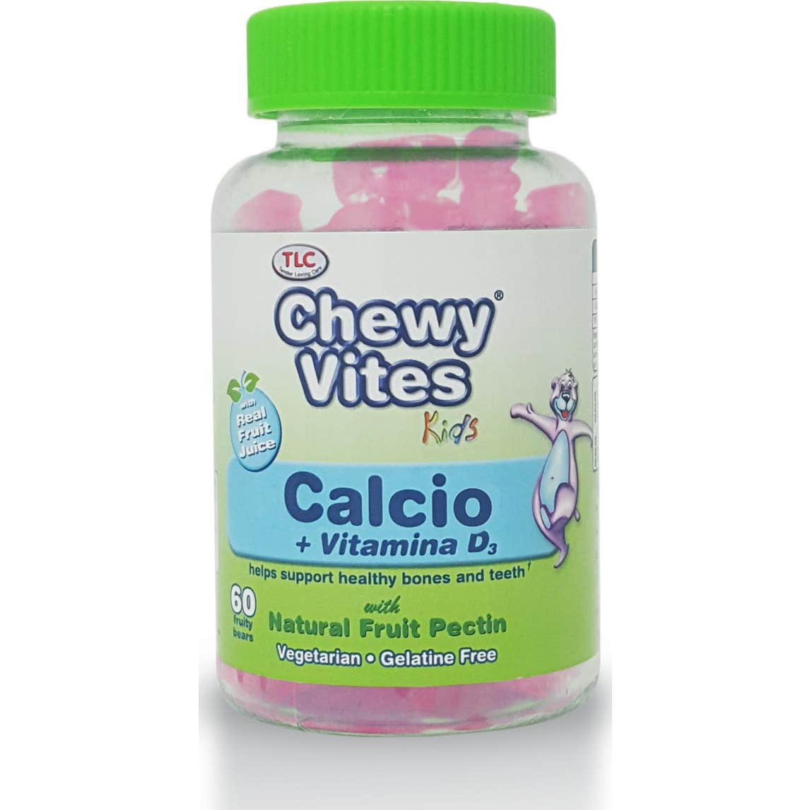Chewy Vites Calcio + Vitamina D 60uds