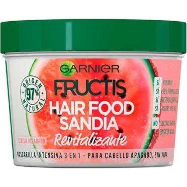 Garnier Fructis Hair Food Sandía Mascarilla Revitalizante 350ml