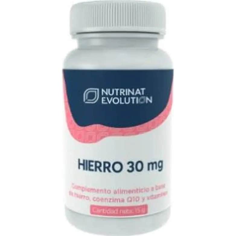 Nutrinat Evolution Hierro 30Mg 30 Cápsulas Vegetales - Imagen 2