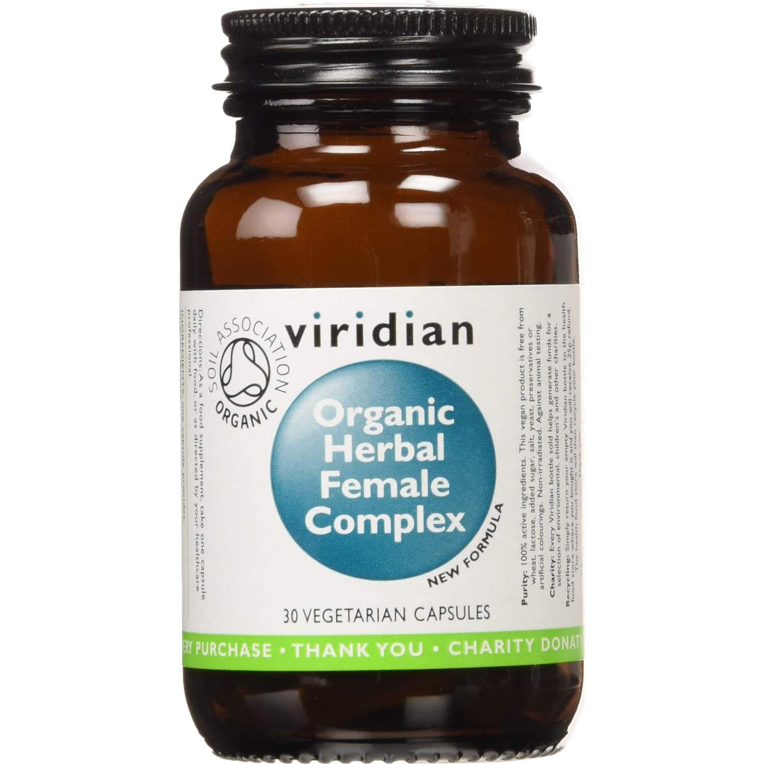 Viridian Complex Herbarium Woman Bio 30 cápsulas