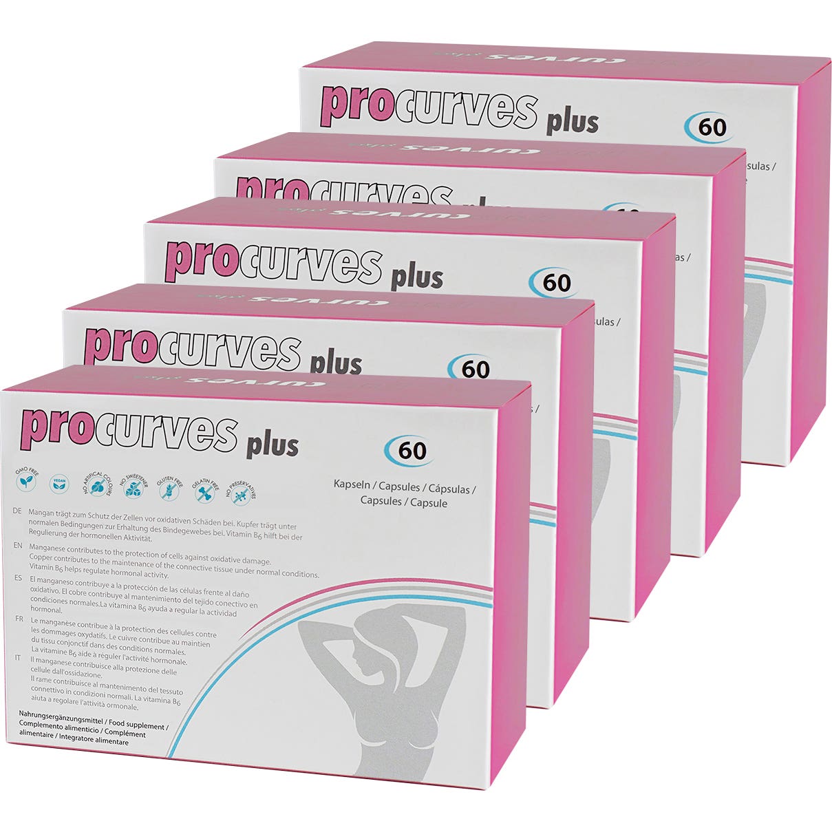 Procurves Plus Pastillas 5x60caps | Natural Doctor