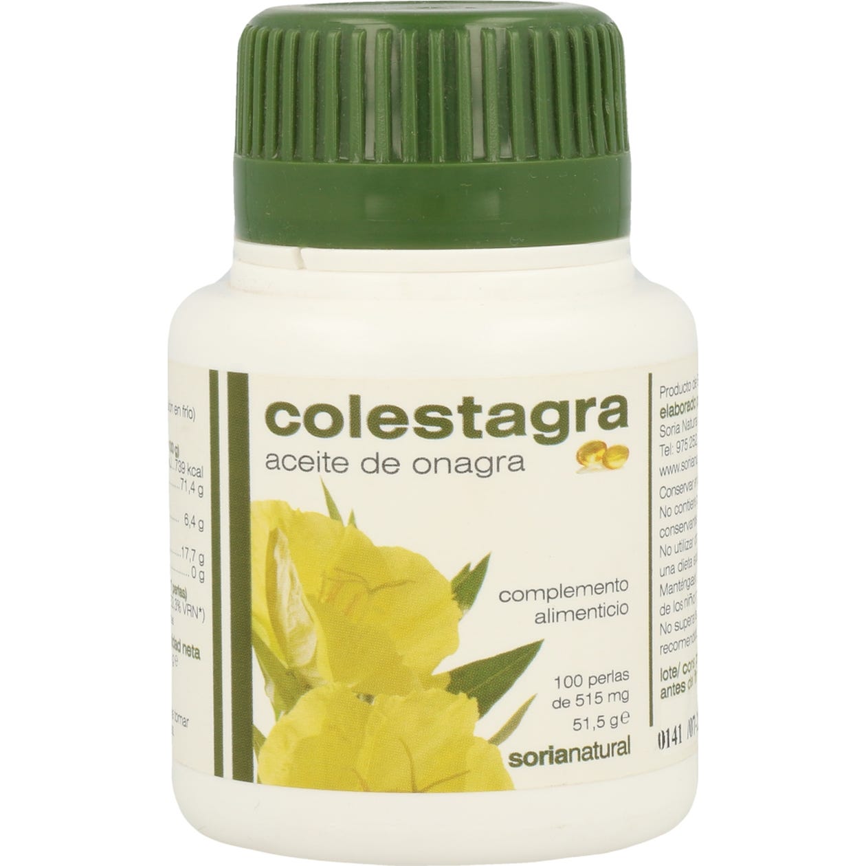 Soria Natural Colestagra Aceite de Onagra 100 perlas