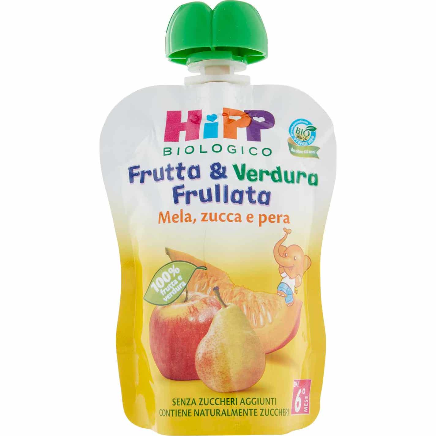 Hipp Frutas y Verduras Smoothie Manzana Calabaza Pera 90g