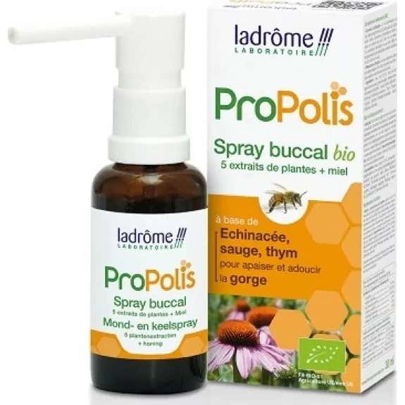 Ladrome Spray Ecológico Garganta Propolis 30 Ml