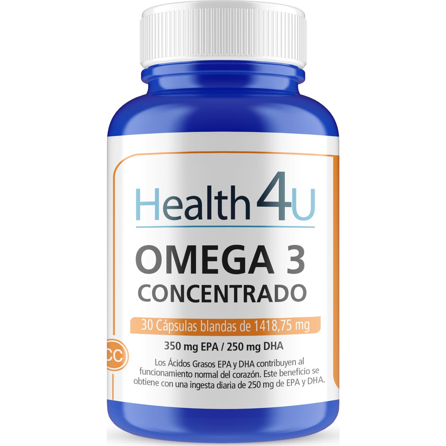 H4U Omega 3 Concentrado 30 cápsulas blandas