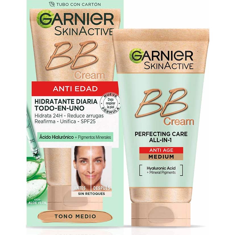 Garnier Skin Naturals Bb Cream Antiedad Medium 50ml