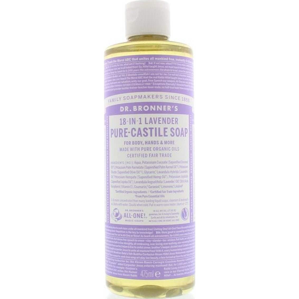 Dr. Bronner's Lavanda Jabón Líquido 475 Ml