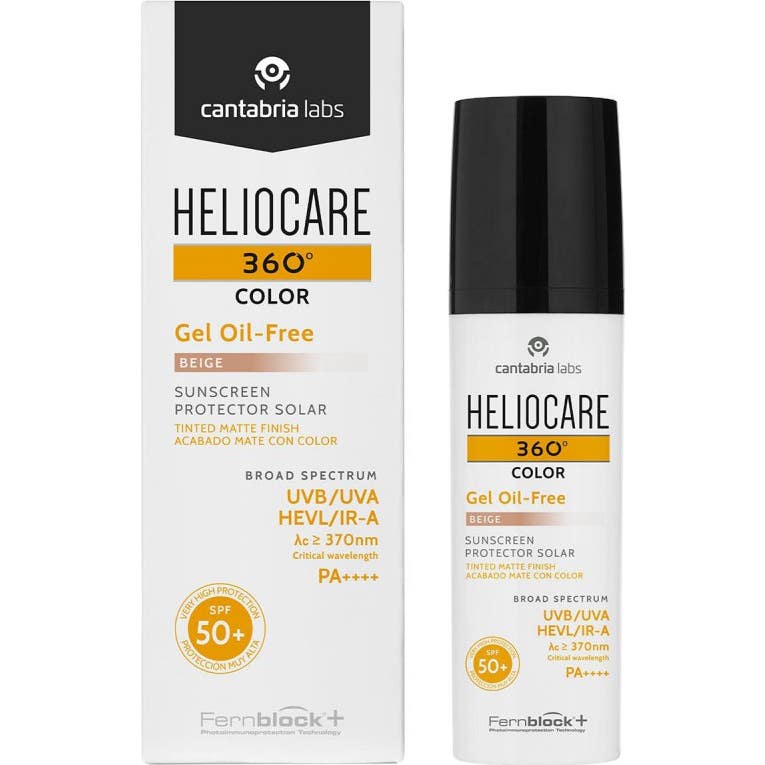 Heliocare 360º Gel Oil-Free Color SPF 50+ Beige 50 ml