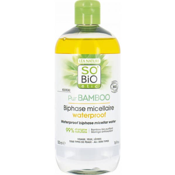 So Bio Etic Agua Micelar Bifasica Pur Bamboo 500 ml