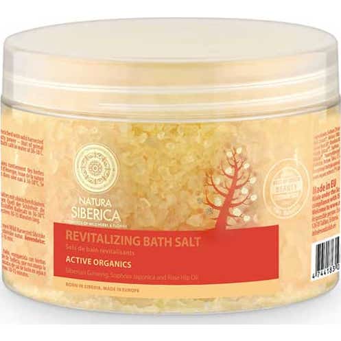 Natura Siberica Sal de baño revitalizante 600 g