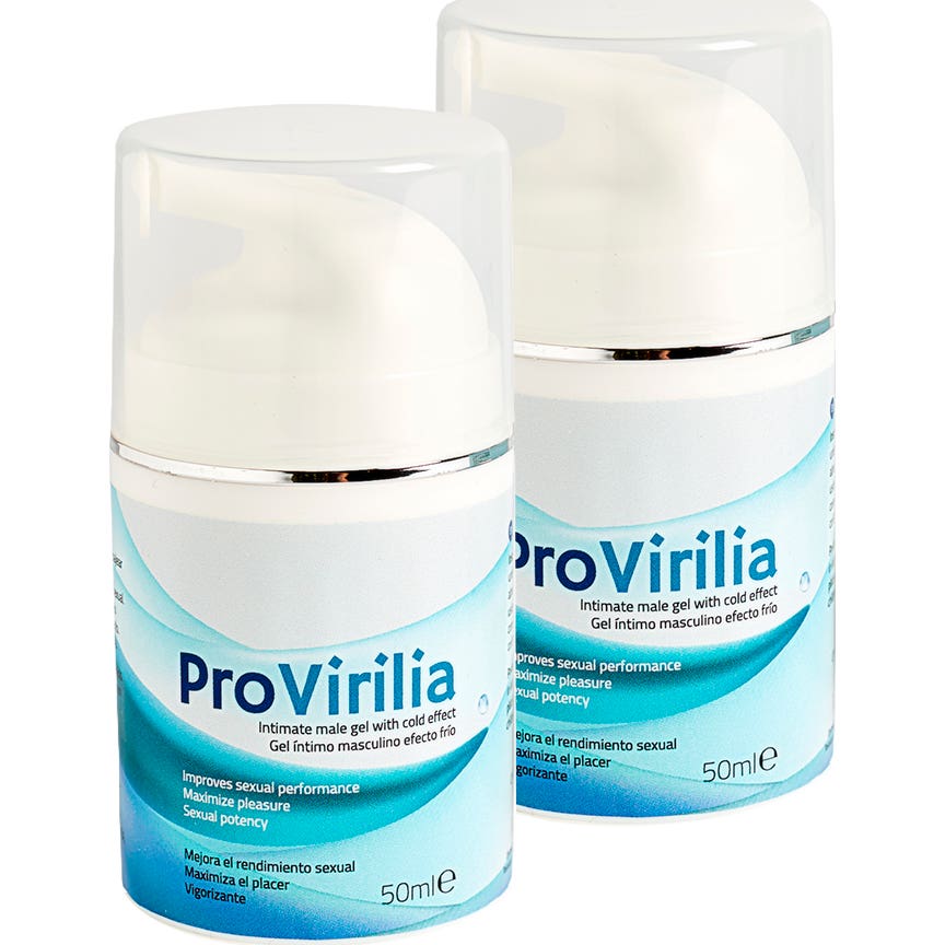 ProVirilia Gel Íntimo Vigorizante Masculino 2x50ml